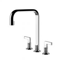 Gessi three holes mixer in various finishes Inciso 58701