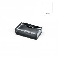 Colombo Porta sapone d'appoggio Bianco Icy Serie Cool W4501