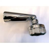 MAMOLI shower arm with anti-calc shower head with three jets 0396