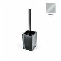 Colombo Porta scopino d'appoggio Argento Icy  Serie Cool W4506