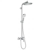  Hansgrohe showerpipe 240 1jet with single lever mixer 27269000