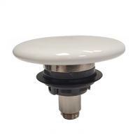 GSI ceramic drain with snap closure PCS11