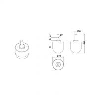 Inda scovolo Globe Colorella Export Hotellerie R38140023