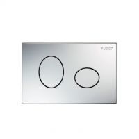 PUCCI ECO PLATE ELLISSE 28X18 CHROME 80130552