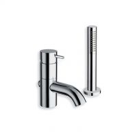 Cristina Deck-mounted single-lever bathtub mixer, 2 holes Tricolore Verde TV 121