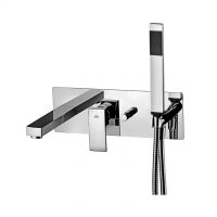 PAFFONI bathtub/shower mixer with built-in system ELLE EL001