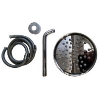 AGAPE KIT SOFFIONE+BRACCIO DOCCIA+FLESSIBILE