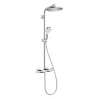Hansgrohe showerpipe 240 1jet with thermostat Crometta S 27267000