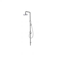 Cristina Exposed thermostatic shower mixer with column Tricolore Verde TV 415