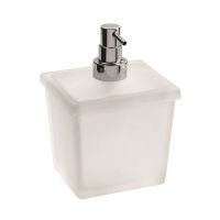 Inda Satin glass soap dispenser New Europe R49120