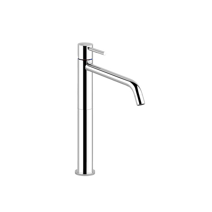 Gessi Miscelatore lavabo alto senza scarico Serie Via Tortona 18606 CR 