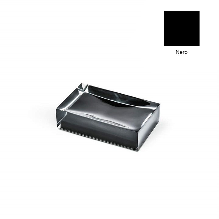 Colombo Porta sapone d'appoggio Nero Icy Serie Cool W4501