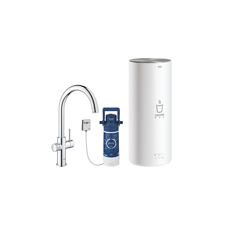 Grohe Red mix lavello monocom. Boiler acqua bollente istant. taglia M 30083 001