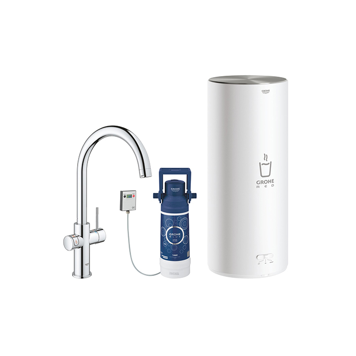 Grohe Red mix lavello monocom. Boiler acqua bollente istant taglia L 30079 001