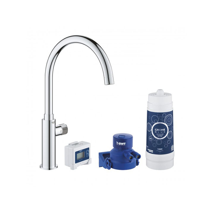 Grohe Blue Pure Mono Starter kit 30387 000 Cromo