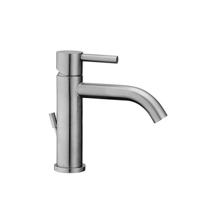 Paffoni Miscelatore lavabo con scarico Serie Steel STEEL 075 AC