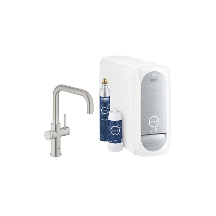 Grohe Blue Home mix lavello monocom. sistema filtrante 3 tipi di acqua 3