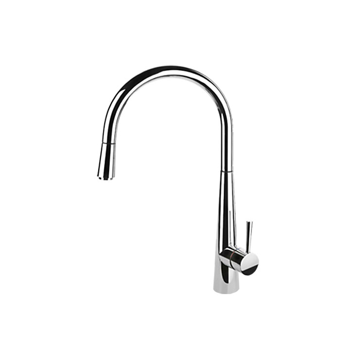 Gessi miscelatore con doccetta estraibile in varie finiture Just 20577