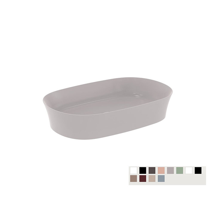 Ideal Standard Lavabo ultrasottile 600x380 mm da appoggio Serie Ilalyss