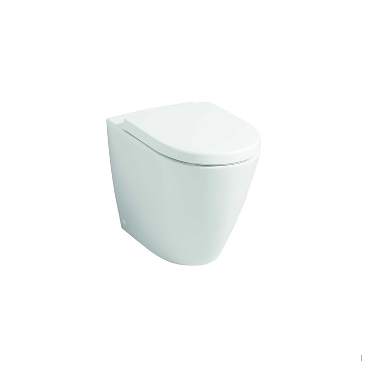 Pozzi-Ginori Vaso filo parete con sedile senza brida Rimfree Serie Fast 78335000