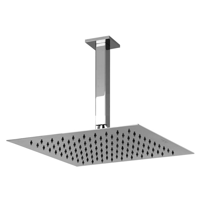 Gessi soffione doccia a soffitto orientabile 30x30 cm Emporio Shower 93351 238