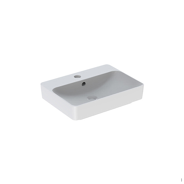 Pozzi-Ginori Lavabo da appoggio rettangolare 60x45cm Serie Variform 500.780.01.3