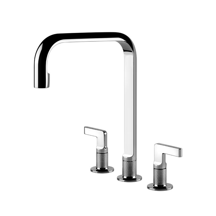 Gessi rubinetto tre fori in varie finiture Inciso 58701