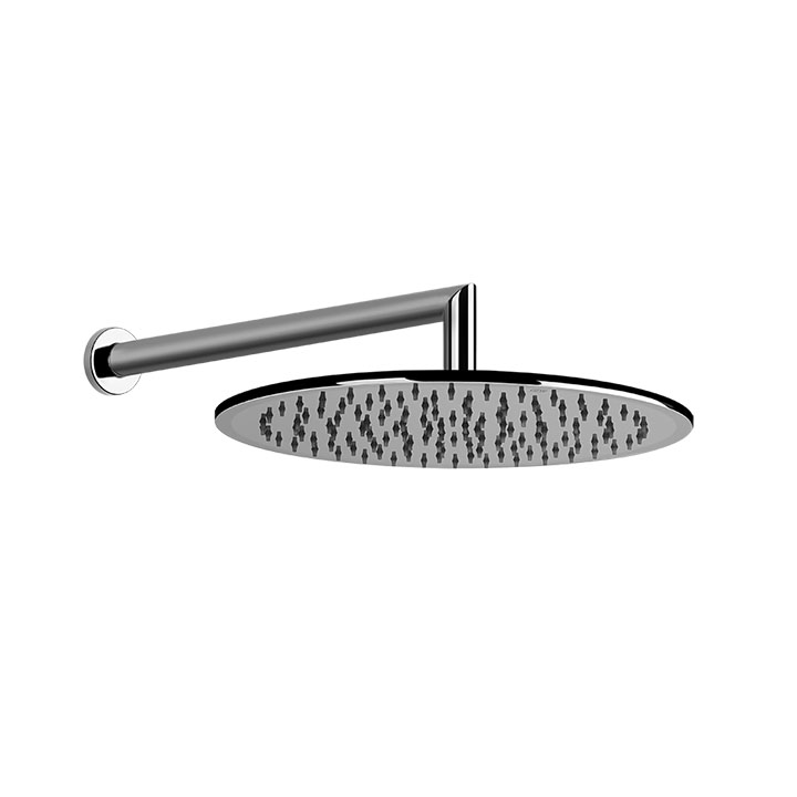 Gessi soffione doccia a parete orientabile 30 cm Emporio Shower 47372 031