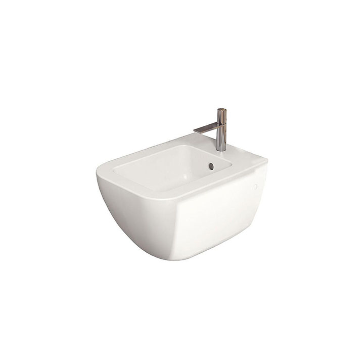 Cielo Bidet sospeso monoforo completo di fissaggi Serie Shui Comfort SHCOBS