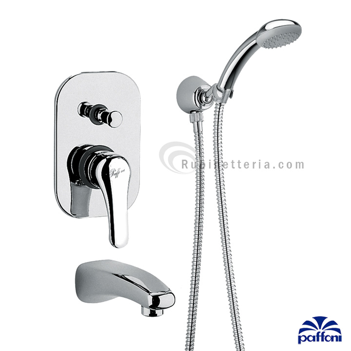 PAFFONI miscelatore vasca incasso completo NETTUNO NT016