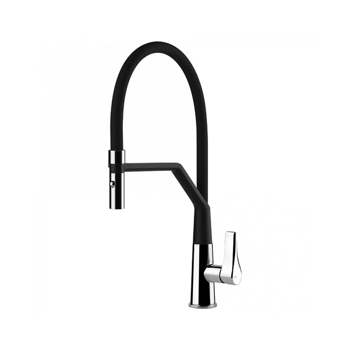 Gessi miscelatore con doccetta estraibile in varie finiture Proton 17191