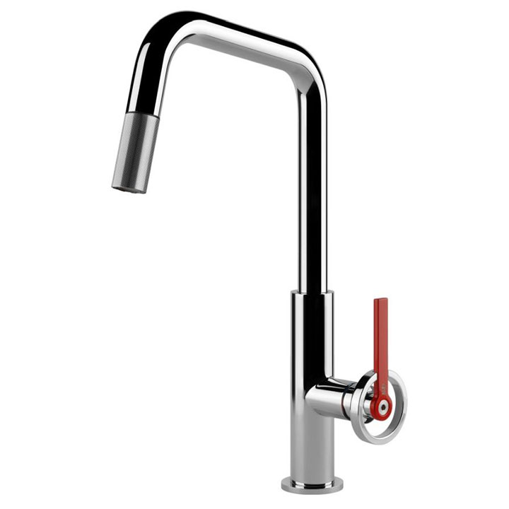Gessi miscelatore con doccetta in varie finiture Officine V 60203