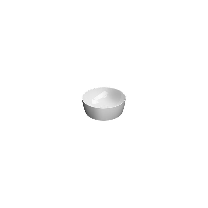 GSI lavabo senza foro troppopieno 40 cm bianco Sand 903911